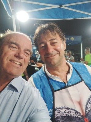 selfie con Paolo Spadavecchia responsabile FMI della Puglia nell'organizzazione...