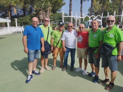 foto di gruppo con il Presidente FMI Puglia Mino Costabile