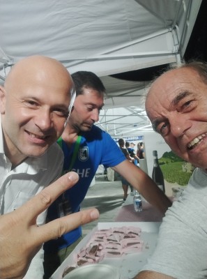 qui selfie col vicepresidente F.M.I. Italia Rocco Lopardo...