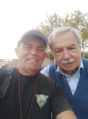 Enzo Grano era stato negli anni passati il responsabile dei raduni FIM, adesso e' un  centauro tranquillo,il suo posto lo ha preso Rocco Lopardo..