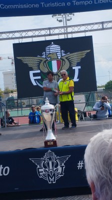 gli organizzatori del Trofeo in Puglia...