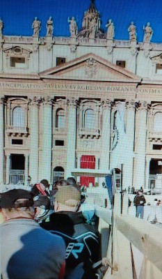 la mia postazione centrale...sono di spalle...