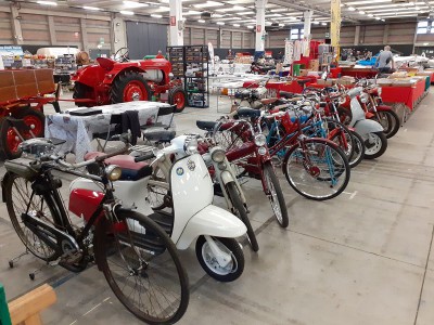 Le moto in vendita dei soci Marcello e Vito...