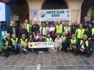 il gruppo del mc.Alba partecipante....