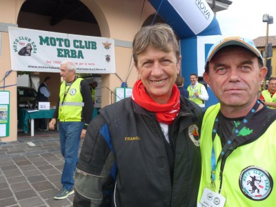 il vice presidente del mc. Alba Gonella Franca ringrazia da parte del suo motoclub...