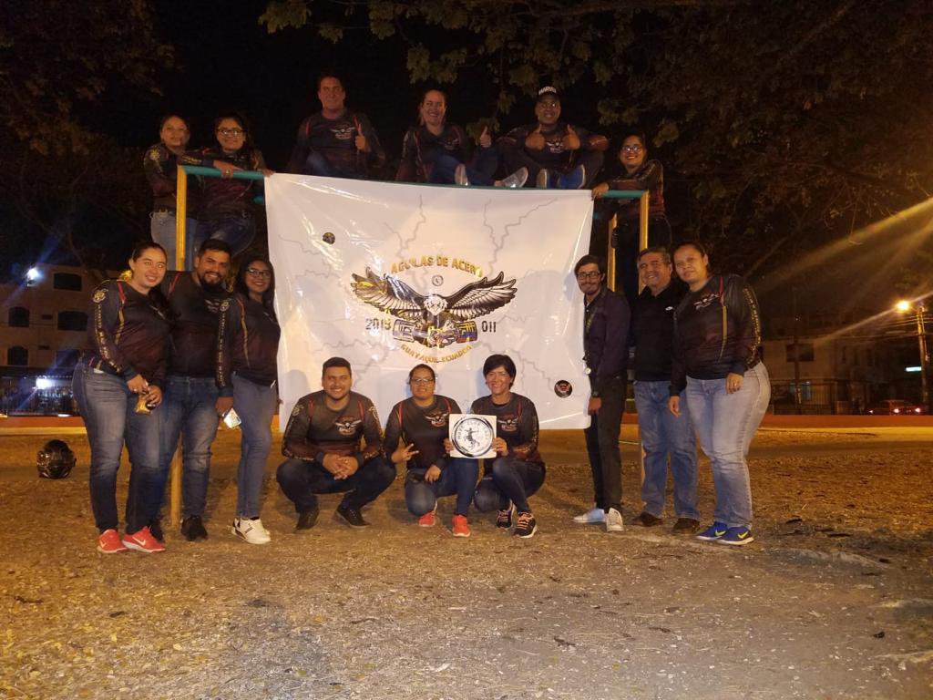 Moto club Aquile d'acciao Ecuador